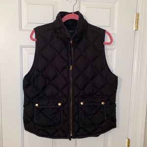 Quilted puffer vest